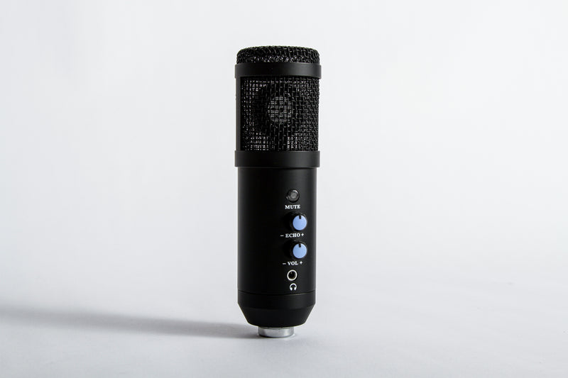 HMV® 'V-BOI' Studio USB Condenser Microphone & Recording Interface By VMI®