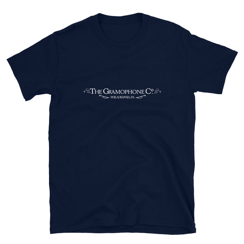 'The Gramophone Co of Philadelphia' Short-Sleeve Unisex T-Shirt (Victorville® Collection)
