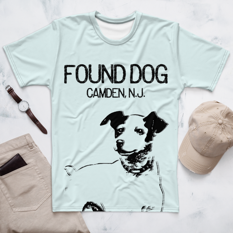 'Found Dog/Camden NJ' Men's T-shirt (Victorville® Collection)