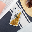 'Graham Alexander & Co.' Liquid Glitter iPhone Case (Artists of Victorville® Collection)