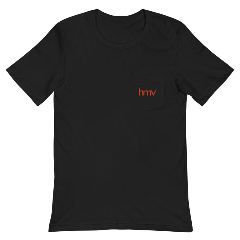 HMV® Unisex Pocket T-Shirt